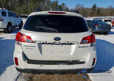 2010 Subaru Outback 2.5I Premium из США, поврежденный, VIN 4S4BRCCC1A3352375